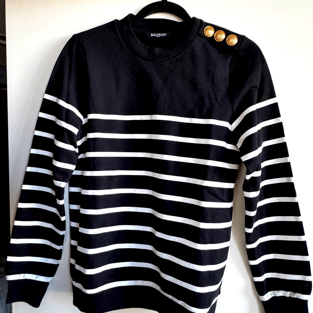 Original Balmain Sweater - Cotton